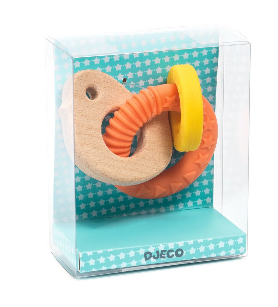 Baby White PitiBird Infant Teether