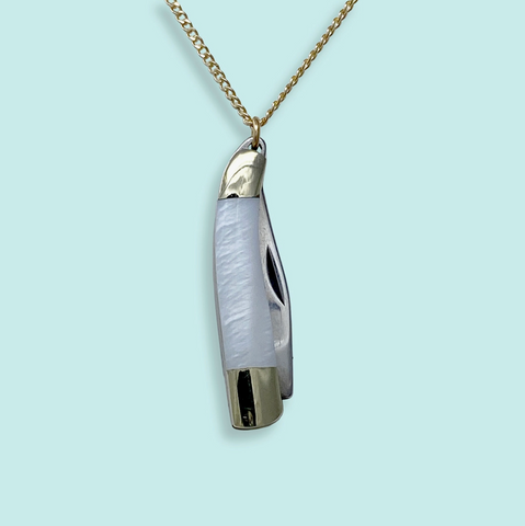 Willow Knife Necklace