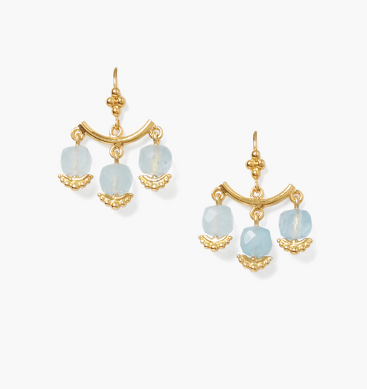 Stone Chandelier Earrings