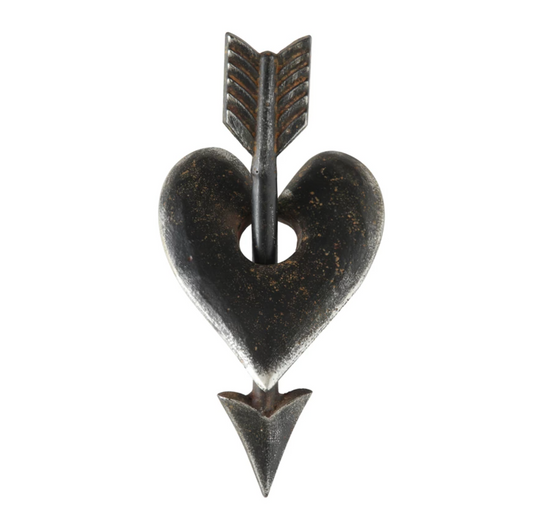 Cast Iron Heart and Arrow