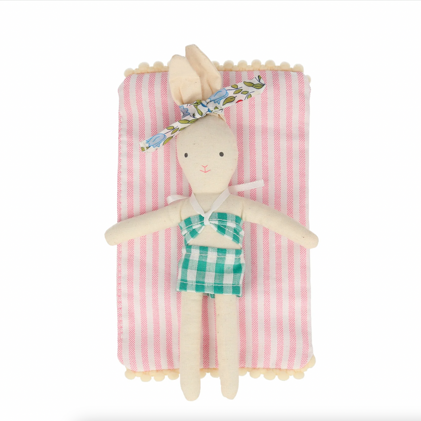 Caravan Bunny Mini Suitcase Doll Set