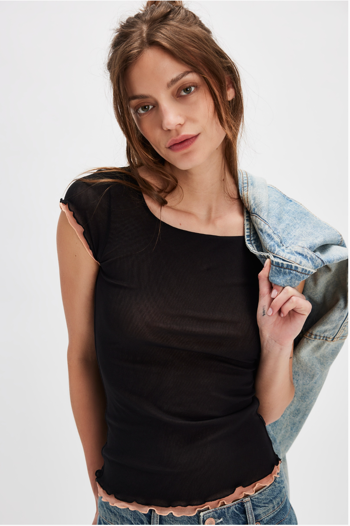Double Take Mesh Tee