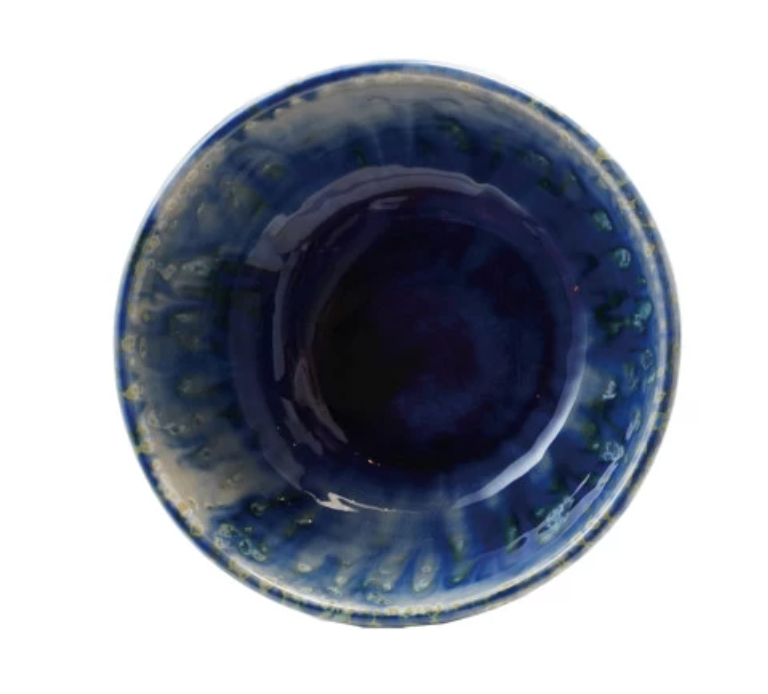 Lynda Crackle Glaze Stoneware Bowl