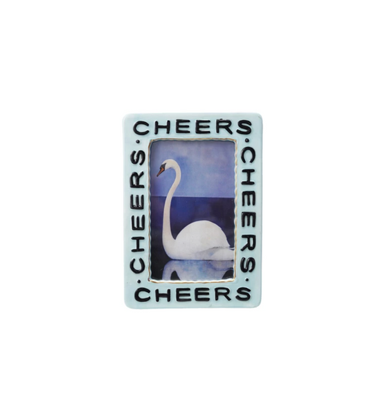 4 x 6" Cheers Embossed Photo Frame