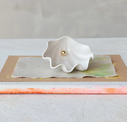 Clam Dish Stoneware