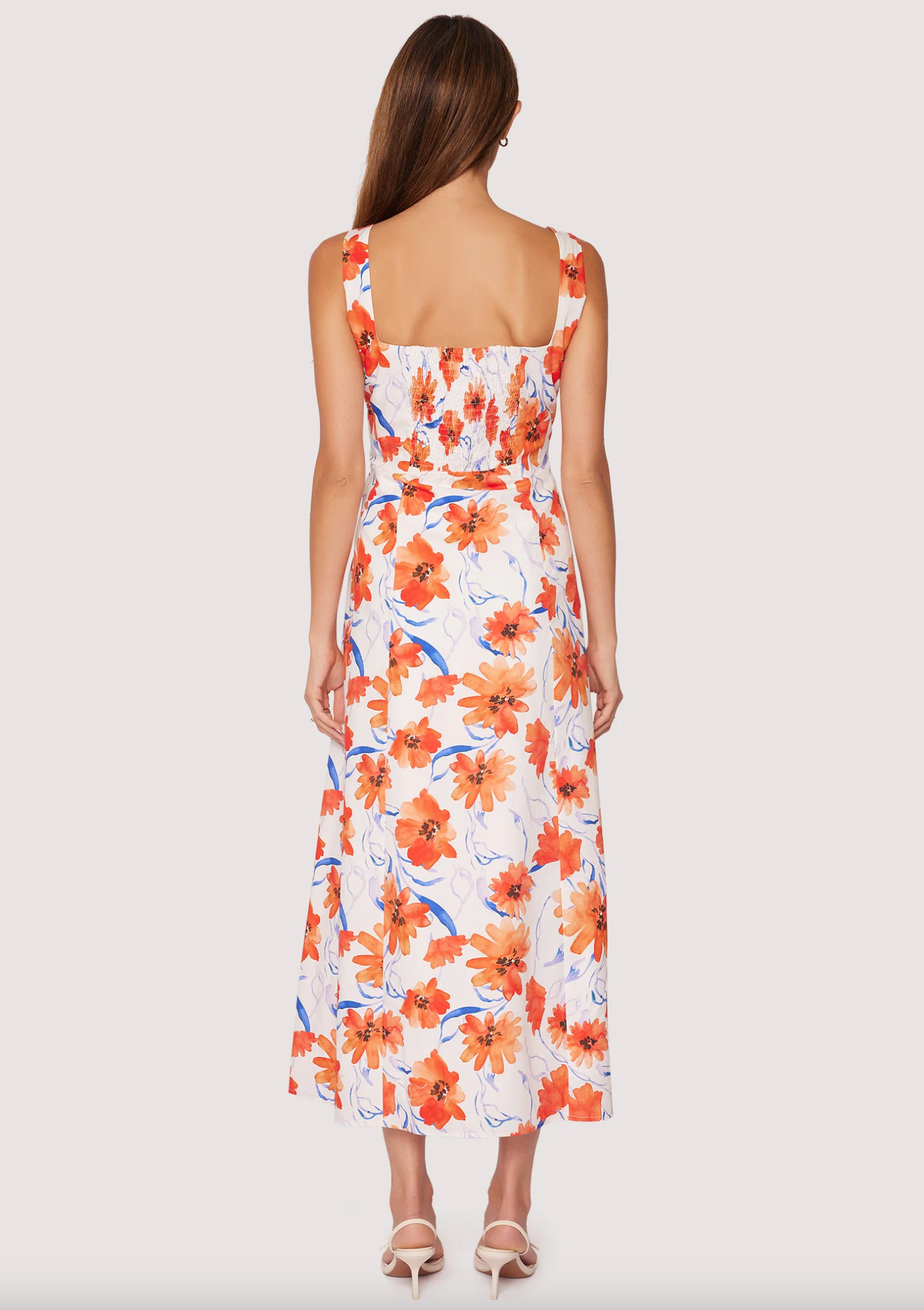 Poppy Blooms Maxi Dress