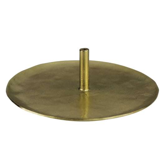 Round Brass Incense Holder