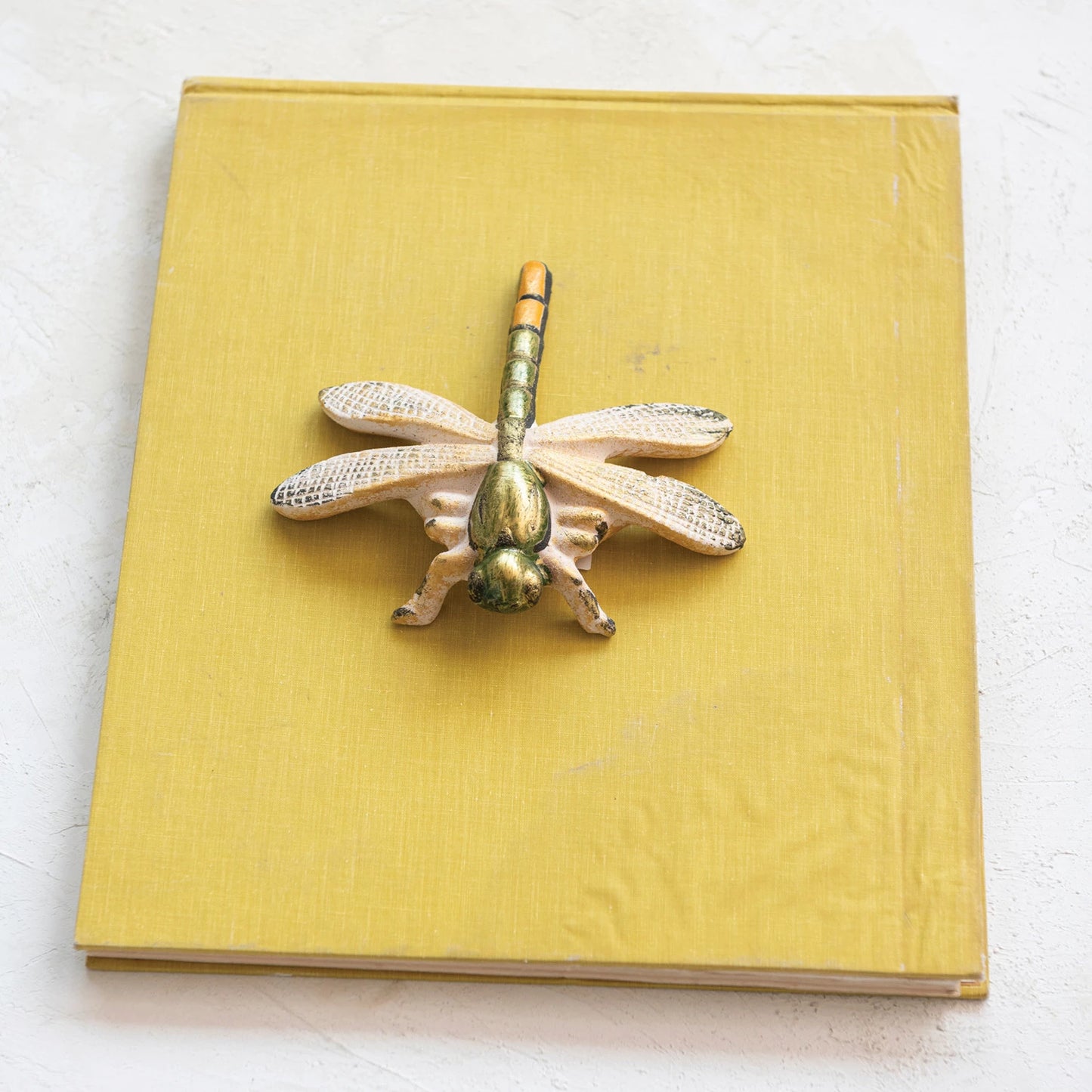 Stoneware Dragonfly with Reactive Glaze
