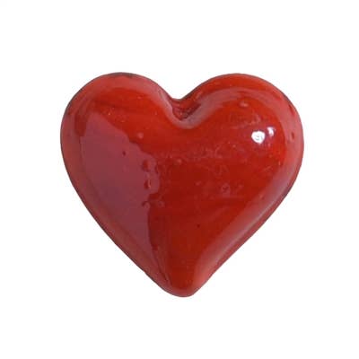 Glass Red Heart