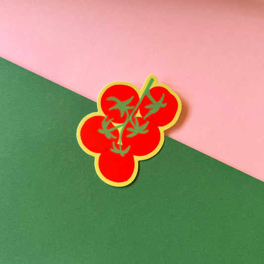 On The Vine Tomato Vinyl Sticker