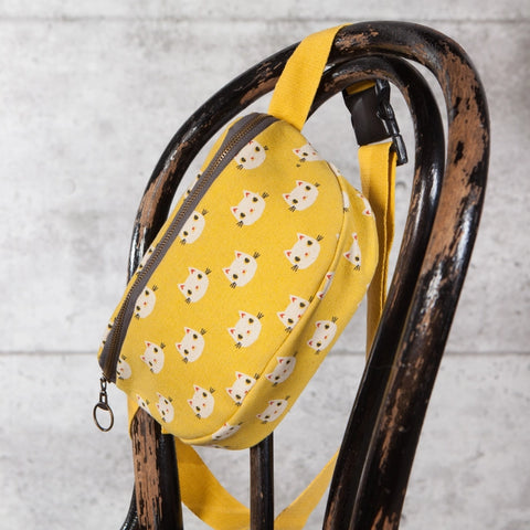 Printed Cotton Crossbody/ Hip Bags