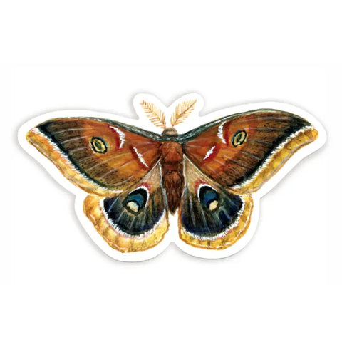 Polyphemus Moth Sticker