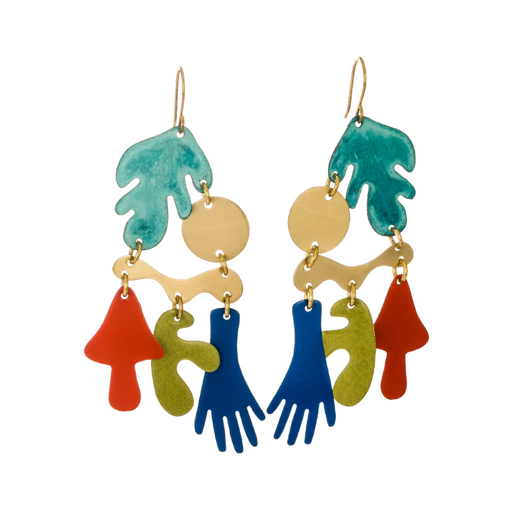 Handmade Mush Love Earrings