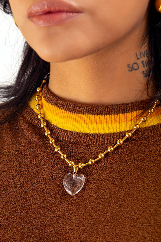 Die Heart Necklace
