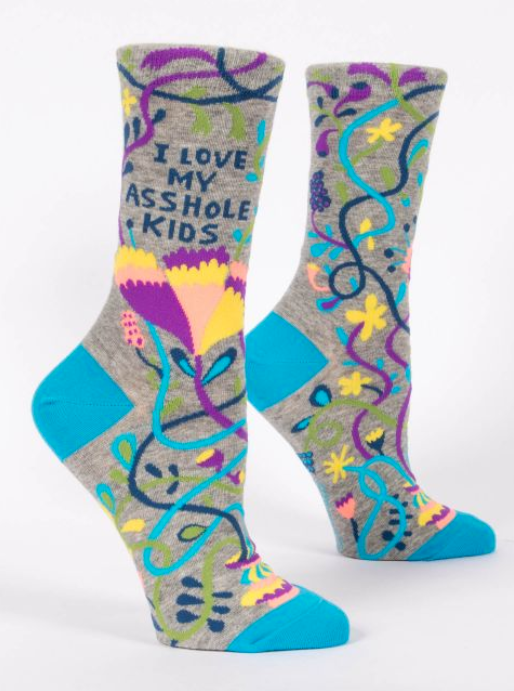 Love My Asshole Kids Women's Crew Socks