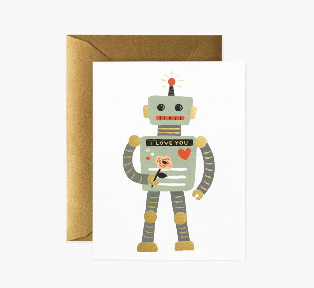 Love Robot Card