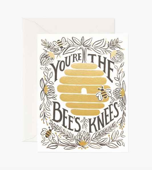 You're the Bee's Knees Card