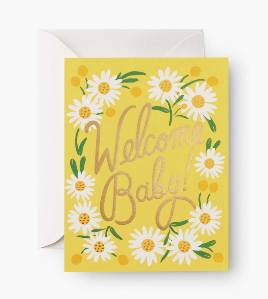 Daisy Baby Card