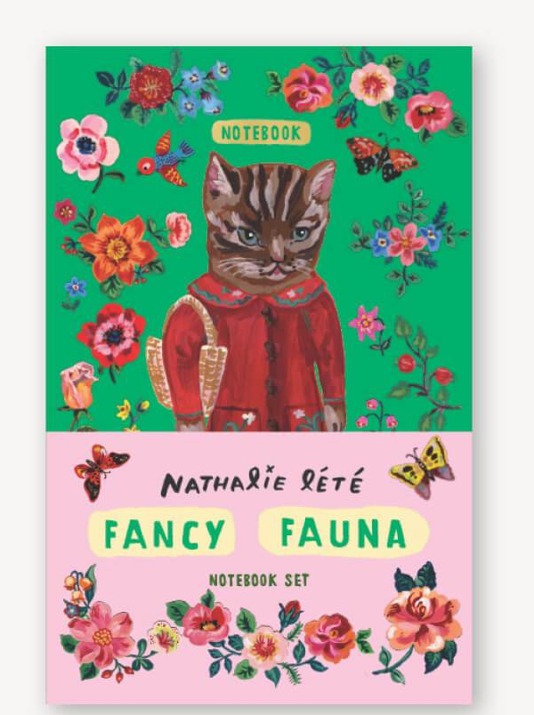 Nathalie Lété Fancy Fauna Notebook Set