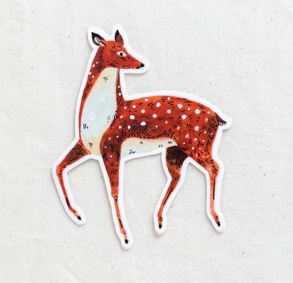 Deer Vinyl Sticker