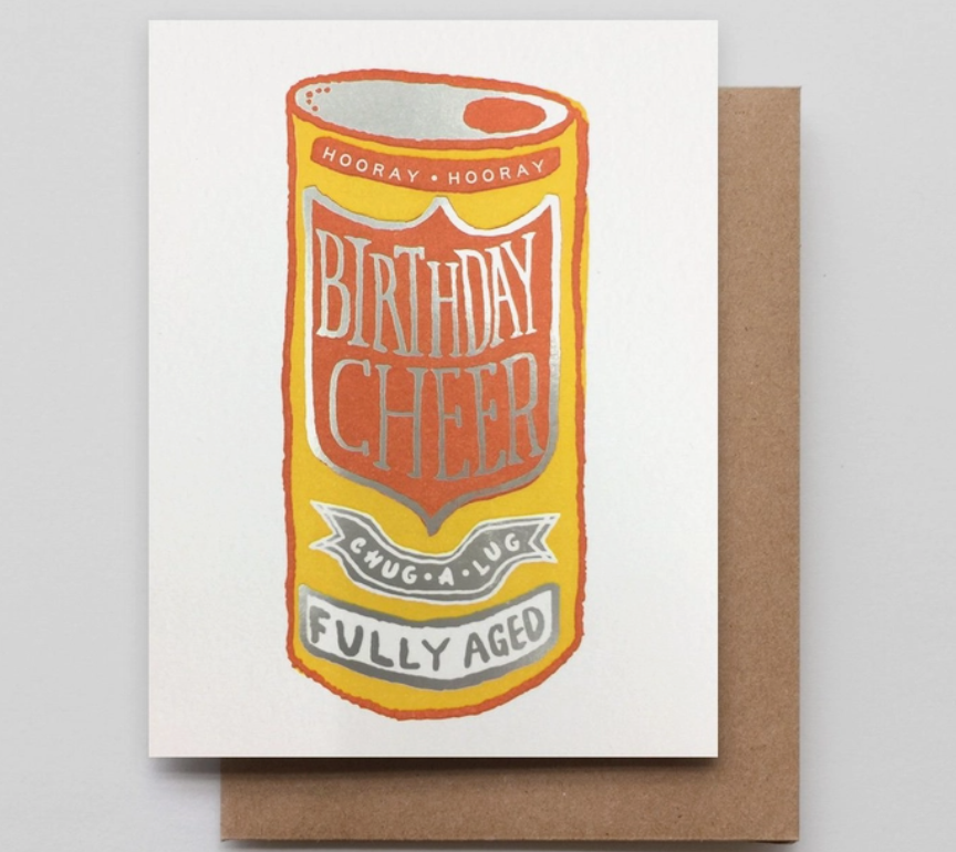 Birthday Cheer Beer Card