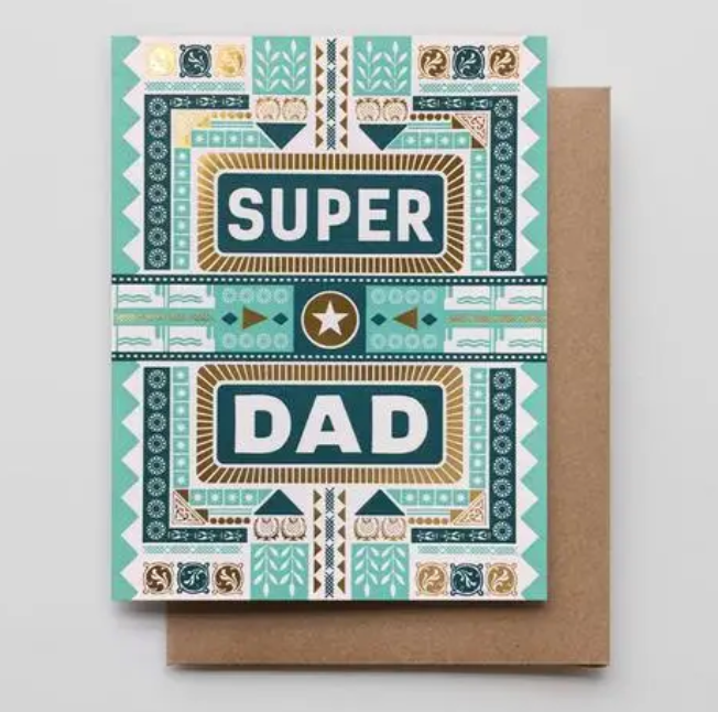 Super Dad Card