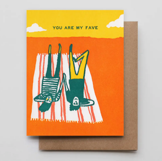 You Are My Fave Card