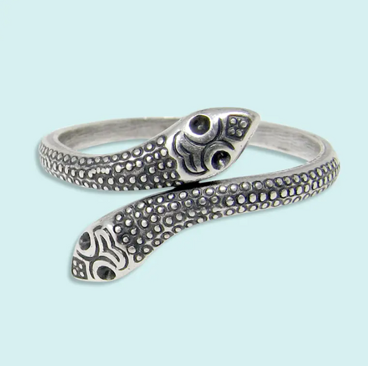 Silver Snake Ring