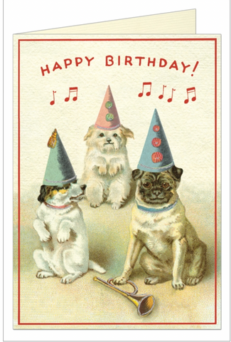 Birthday Dogs 2 Greeting Card