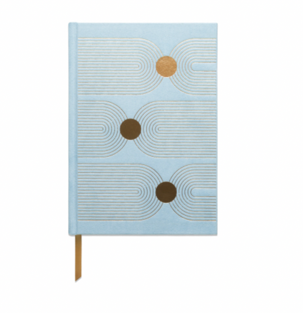 Arch Dot Suede Hardcover Journal