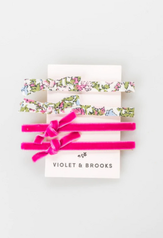 Bridget Floral Clip Set