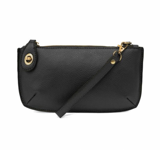 Matte Crossbody Wristlet Clutch