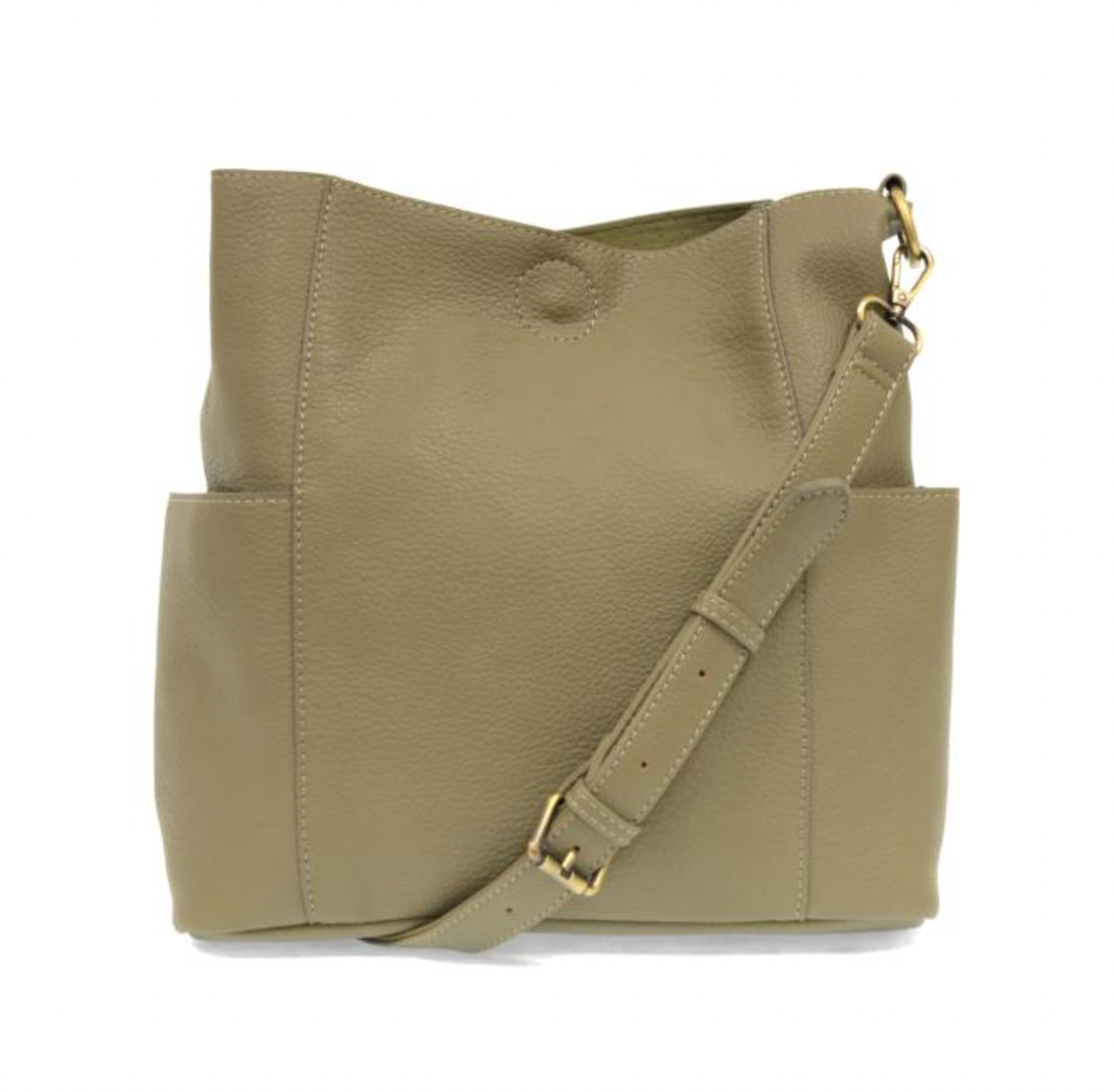 Kayleigh Side Pocket Bucket Bag