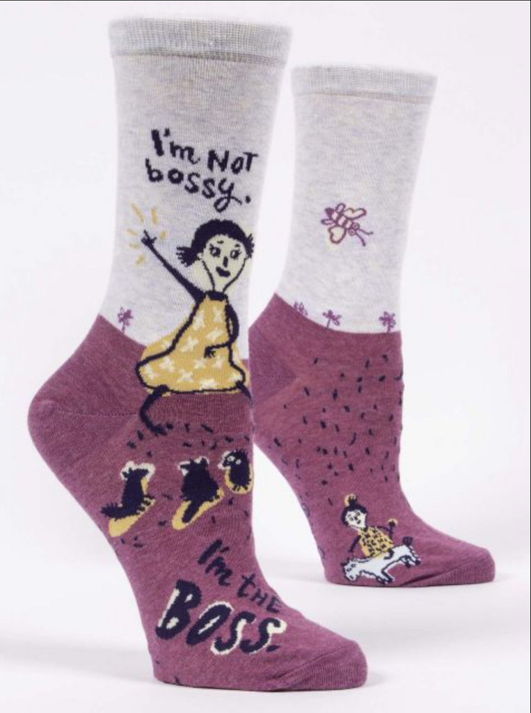 I'm Not Bossy Women's Crew Socks