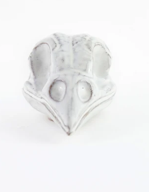 Yarnnakarn Ceramics Wall Sparrow Skull