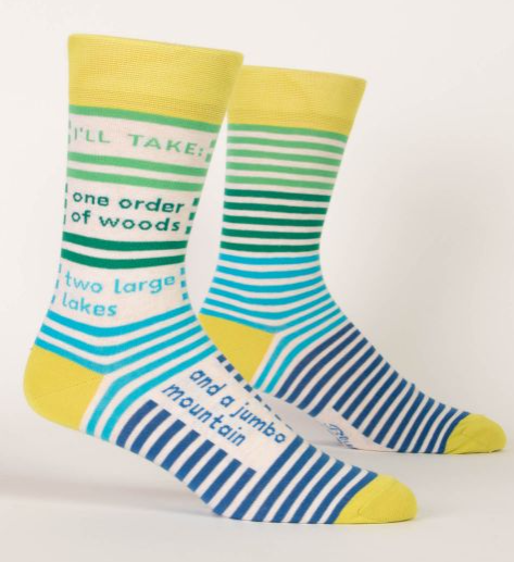 One Order of Woods Men's Crew Socks