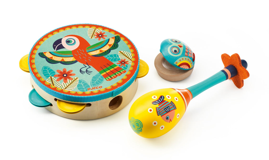 Animambo Tambourine Percussion Set